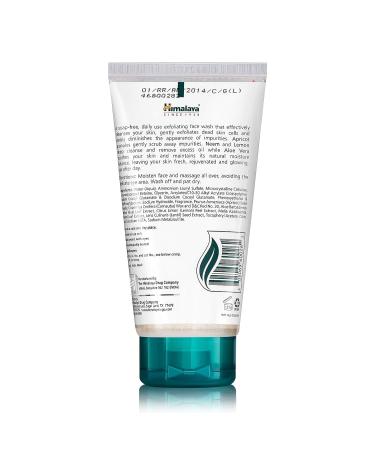 Himalaya Gentle Exfoliating Daily Face Wash - 5.07 oz - Deep Cleansing & Moisturizing for Renewed Skin - Buy Online on GoSupps.com