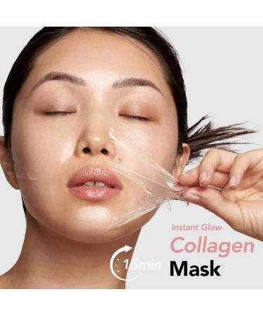 NOWATER T1 Prestige73 Collagen Mask | Glowing Peel-Off Mask | Hydrating & Lifting | Hydrolyzed Collagen & Peptides | Korean Skin Care - 2.5 fl. oz - Buy Online on GoSupps.com