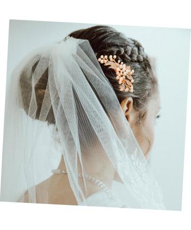 Angoily Bride Hair Accessories Bridal Hair Accessories Rhinestone Hair Clips Women Hair Accessories Hair Accessories for Women Tiara Miss Rhinestones Comb Alloy - Buy Online on GoSupps.com