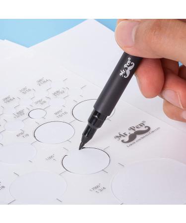 Mr. Pen- Circle Template  2 pcs  Large and Small Size  Circle Stencil  Circle Ruler  Circle Templates for Drafting  Circle Template for Drawing  Circle Tracers for Drawing  Circle Tracer - Buy Online on GoSupps.com