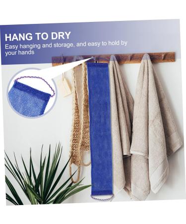 FRCOLOR 9 Pcs Drawstring Bath Towels & African Bathing Sponges - Exfoliating Shower & Body Scrubber for Ultimate Clean & Care - Buy Online on GoSupps.com