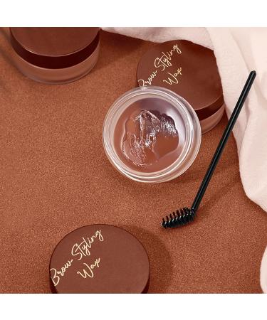 Eyebrow Styling Soap Eyebrow Soap Long Lasting Waterproof Eyebrow Styling Wax 3D Transparent Makeup Balm for Feathery Eyebrows - Buy Online on GoSupps.com