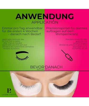 LASHHERO!N Premium Lash Serum by Lauri Petit - BIG PACK 0.17 fl. oz | Effective Lash Growth Serum for Longer Fuller Eyelashes - Buy Online on GoSupps.com