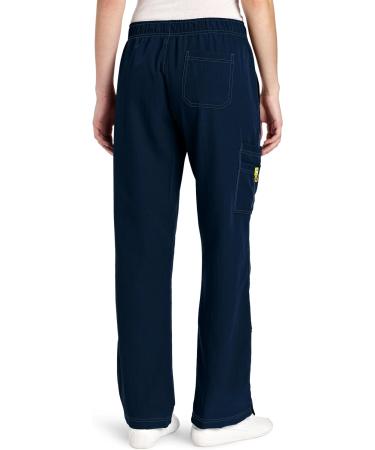 WonderWink Petite Four Stretch Cargo Scrub Pant XL - Navy | Women's Scrub - Buy Online on GoSupps.com