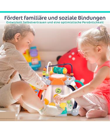 Interactive Motor Cubes for Toddlers | Educational Baby Toy & Activity Center - 20 Games | KP3707 - Buy Online on GoSupps.com