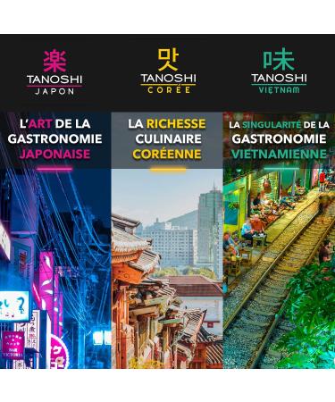 TANOSHI Vietnam - Dry Rice Noodles - For the Preparation of Nems Spring Rolls and B B n - 400 g - Buy Online on GoSupps.com