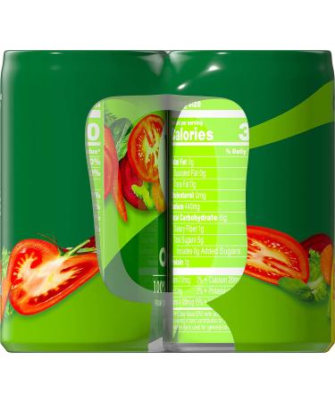 V8 Original 100% Vegetable Juice 5.5 FL OZ Can (8 Packs of 6 Cans) - Tomato-based Vegetable Blend - Buy Online on GoSupps.com
