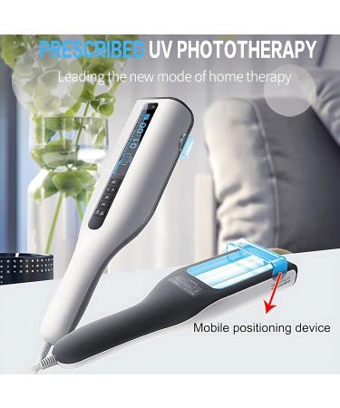 KERNELMED UV Phototherapy Light Therapy Lamp with Two Bulbs Home Use White - Buy Online on GoSupps.com