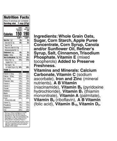 Cheerios Heart Healthy Apple Cinnamon Cereal - 19 oz | Nutritious Breakfast Option - Buy Online on GoSupps.com