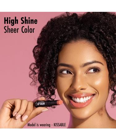 Black Radiance Beyond A Pout Plumping Lip Balm, Moisturizes & Conditions with a Blend of Botanical Oils & Hyaluronic Acid For a Glossy Finish, Vegan, Cruelty-Free - Kissable Kissable 1 Count (Pack of 1) - Buy Online on GoSupps.com