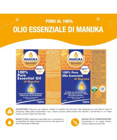 Optima Oil Essence Manuka 5 ml - Pure Natural Healing & Skin Care | Ship Worldwide - Buy Online on GoSupps.com