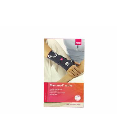 Medi Manumed Active Knit Wrist Support Right (Silver) Small