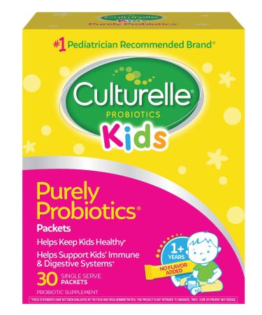 Culturelle Kids Daily Probiotic Unflavored 30 Single Serve Packets