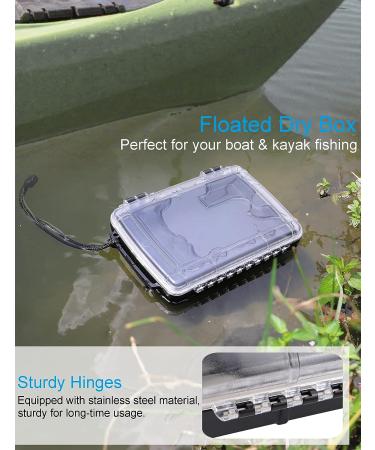 Hlotmeky Waterproof Dry Box Case for Kayaking & Boating - Black - Buy Online on GoSupps.com