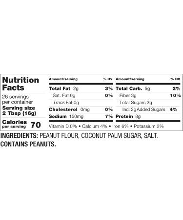 BetterBody - PB Fit - Peanut Butter Powder - 425g - Buy Online on GoSupps.com