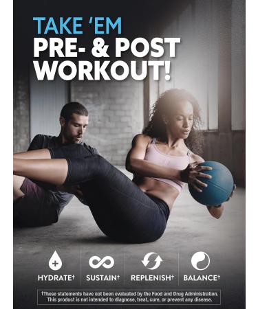 Nature's Truth Electrolyte Tablets | Sugar-Free Vegan Hydration Supplement | 90 Count Non-GMO Gluten Free with Essential Minerals - Buy Online on GoSupps.com