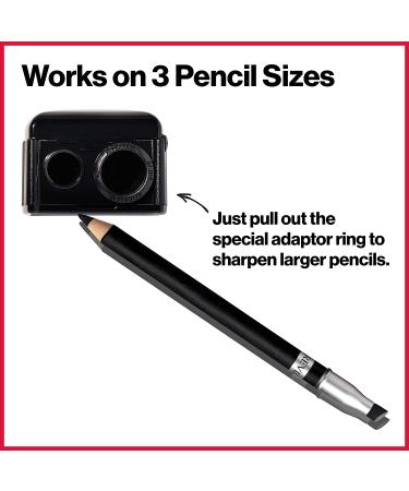Revlon Makeup Sharpener for Eyeliner, Lip Liner, and More - Universal Dual Sharpener - Buy Online on GoSupps.com