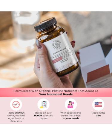 Happy Mammoth Hormone Harmony - Natural Hormonal Support for Women | Menopause Relief & Hot Flash Aid | 72 Capsules - Buy Online on GoSupps.com
