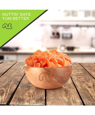 Sun Dried Papaya Chunks with Sugar (32oz) - Sweet Dehydrated Fruit Snack - All Natural, Vegan, Kosher - Fresh & Healthy Treat - Buy Online on GoSupps.com