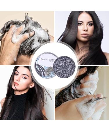  Lambo Manes Grey Reversal Bar Shampoo for Men and Women - Natural Blackout Soap - 50g - For Men and Women - Deep Cleansing - Damaged Hair - Thinning Hair - Buy Online on GoSupps.com