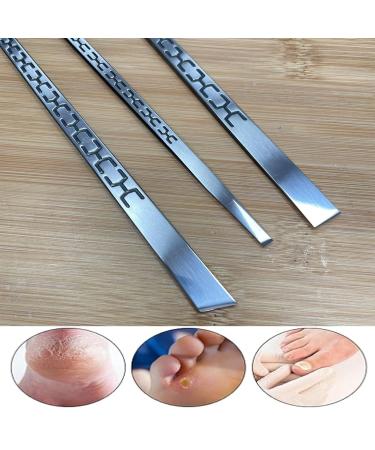 Stainless Steel Ingrown Toenail Pedicure Knife Set | Professional Foot Skin Scraper & Callus Treatment Kit - Buy Online on GoSupps.com