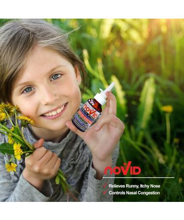 Novid Nasal Spray 1.01 Fl Oz - 100% Natural Sinus Protection with FulvicFusion - Buy Online on GoSupps.com