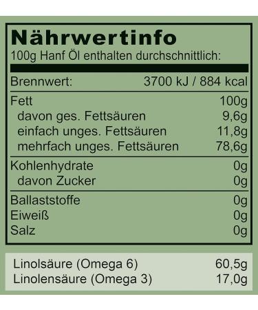 Seitenbacher Organic Hemp Oil - First Pressing Cold Pressed Native (100ml) | Buy Internationally - Buy Online on GoSupps.com