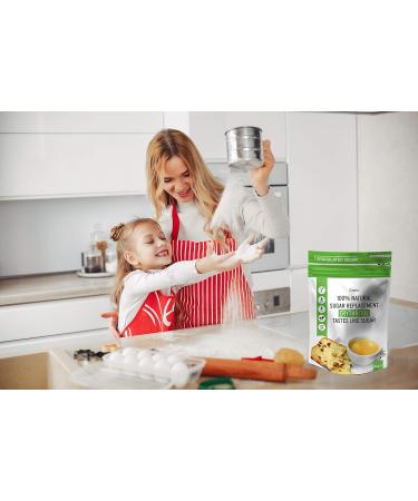 100% Natural Erythritol Sugar Replacement 1Kg (2.2 lb) Granulated Sugar - Zero Calorie - No Bitter Taste - Buy Online on GoSupps.com