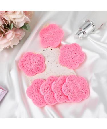 50 Pieces Compressed Facial Sponges - Soft Cellulose Face Sponge for Makeup Removal & Cleansing | Natural Peeling Mask High Cleaning Power (Flowers) - Buy Online on GoSupps.com