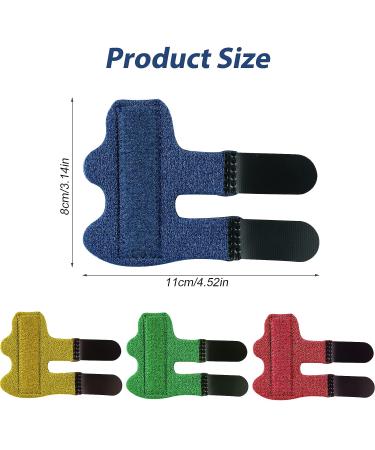 Kids Finger Splint Set - 4PCS Finger Braces for Injury Relief & Pain Protection (4 Colors) - Buy Online on GoSupps.com
