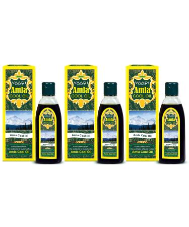 Vaadi Herbals Amla Oil - Brahmi Oil - Blend of Brahmi and Amla Herbal Oil(Pack of 3 X 6.76 Ounces)