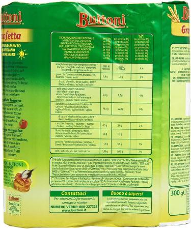  Buitoni 3 x Buitoni Granfetta Fatty Biscottate 40 fats flavored and lightly biscuited 300 g - Buy Online on GoSupps.com