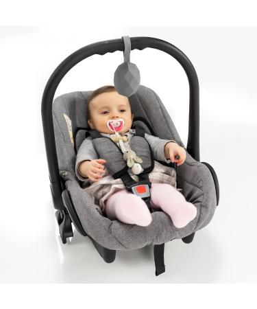Miamia Silicone Pacifier Box Set - 2 Portable Bags for Strollers BPA-Free Storage Fits All Pacifier Models - Gray - Buy Online on GoSupps.com