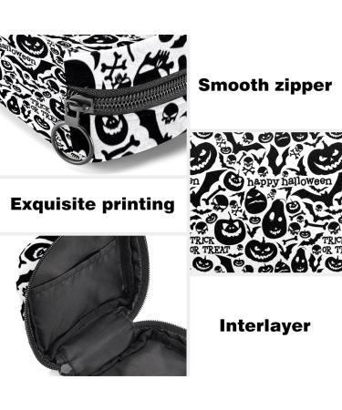 Halloween Pumpkin Bat Menstrual Pad Purse - Tampon Collect Pouch for Women & Girls - Sanitary Napkin Disposal Bag - Buy Online on GoSupps.com
