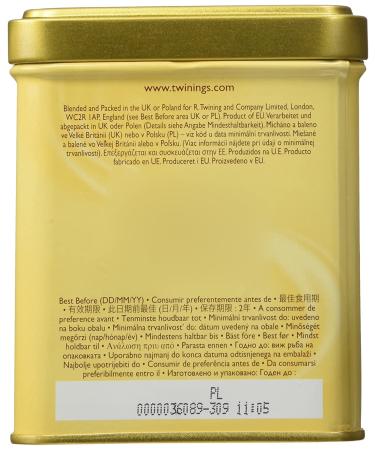 Twinings Earl Grey Loose Tea 7.05 oz Tin - Classic Earl Grey Flavor - Pack of 1 - Buy Online on GoSupps.com