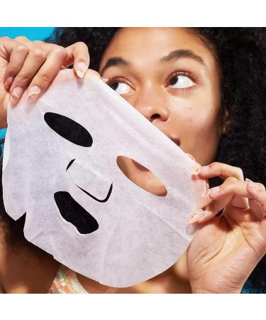 Sweet Chef Ginger + Vitamin C Fresh Pressed Beauty Sheet Masks - Brighten Dark Spots & Uneven Skin Tone - Vegan & Natural Skincare - 5 Pack - Buy Online on GoSupps.com