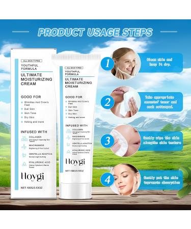 Znnhnn Centella Moisturizer Cream soothing wrinklereducing antioxidant and promotes collagen regeneration contains Centella Asiatica hyaluronic acid niacinamide and collagen - Buy Online on GoSupps.com