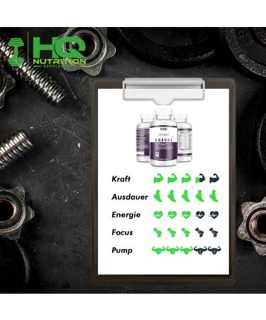 Anavol Amino Acid Complex - 17 Essential Amino Acids for Muscle Building - High-Dose Capsules | HQ-Supps Quality - Buy Online on GoSupps.com
