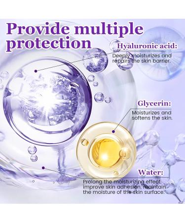 Creme Solaire Indice 100 Creme Solaire Visage SPF 100 SUR creme solaire avec Appliquer des Gants Exture L g re Non Grasse R sistant L'eau 80ml Violet - Buy Online on GoSupps.com