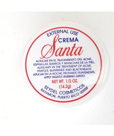 Santa Skin Lightening and Acne Cleansing Cream - 0.5 oz - Buy Online on GoSupps.com