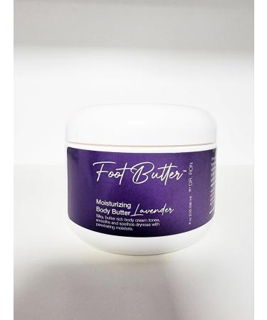 Dr. Ron Lavender & Vanilla Foot Butter - 8 oz Moisturizing Body Butter for Soft Smooth Feet | International Shipping Available - Buy Online on GoSupps.com