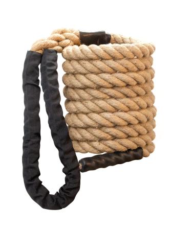 Keepark Climbing Rope, 1.5 Inch in Diameter, No Mounting Bracket Included, Length Available 15Feet