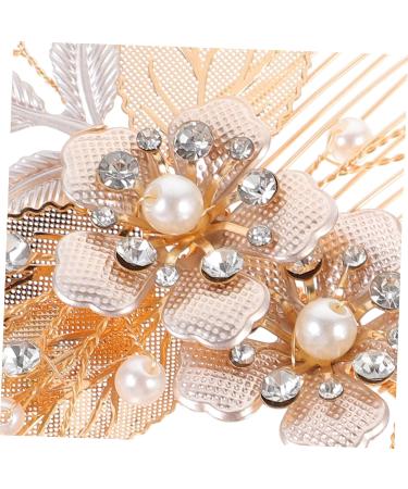 MERRYHAPY Hair Comb Aesthetic Hair Accessories Flower Hair Accessories Hanfu Hair Accessories Hair Styling Accessories Wedding Hair Clip Fairy Jewelry for Women Bride Hair Accessories - Buy Online on GoSupps.com