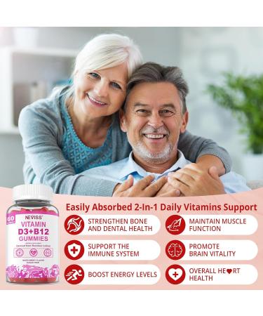 NEVISS Melatonin Vitamin D3 + Vitamin B12 Gummies - Buy Online on GoSupps.com