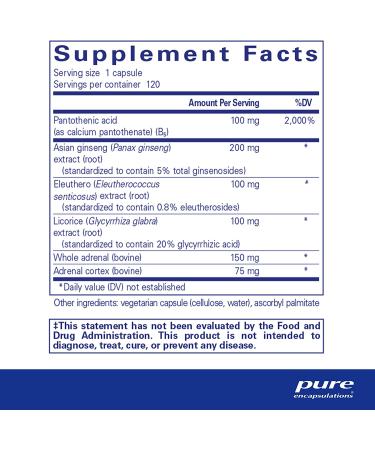 Pure Encapsulations ADR Formula | Immune & Adrenal Support | 120 Capsules - Buy Online on GoSupps.com