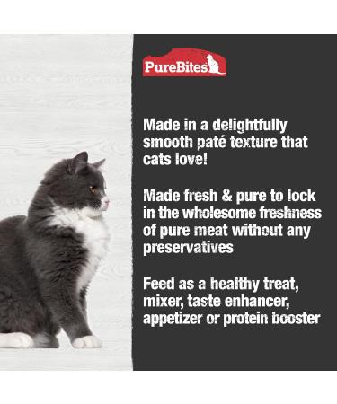 PureBites 100% Pure Chicken Pate Cat Treat|Single 2.5oz can|only 1 Ingredient Chicken 71 g (Pack of 1) - Buy Online on GoSupps.com