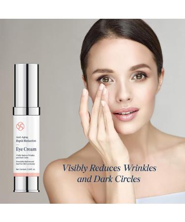 EssyNaturals Rapid Reduction Eye Cream - Dark Circles & Puffiness Treatment for Women - Buy Online on GoSupps.com