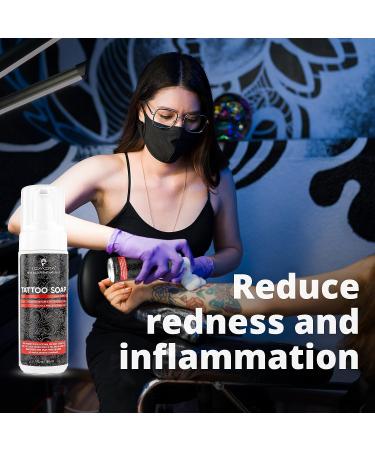 Hemera Tattoo Soap - Deep Cleansing Magic Foam for Tattoos | Tattoo Foam Prep Wash | 5 fl oz / 150 ml - Buy Online on GoSupps.com