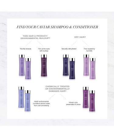 Alterna Caviar Anti-Aging Smoothing Anti-Frizz Shampoo - 16.5 oz | For Medium Thick Hair | Sulfate-Free Formula for Smooth, Frizz-Free Hair - Buy Online on GoSupps.com
