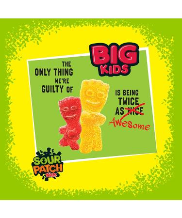 SOUR PATCH KIDS Big Soft & Chewy Halloween Candy - 240 Count Box - Buy Online on GoSupps.com